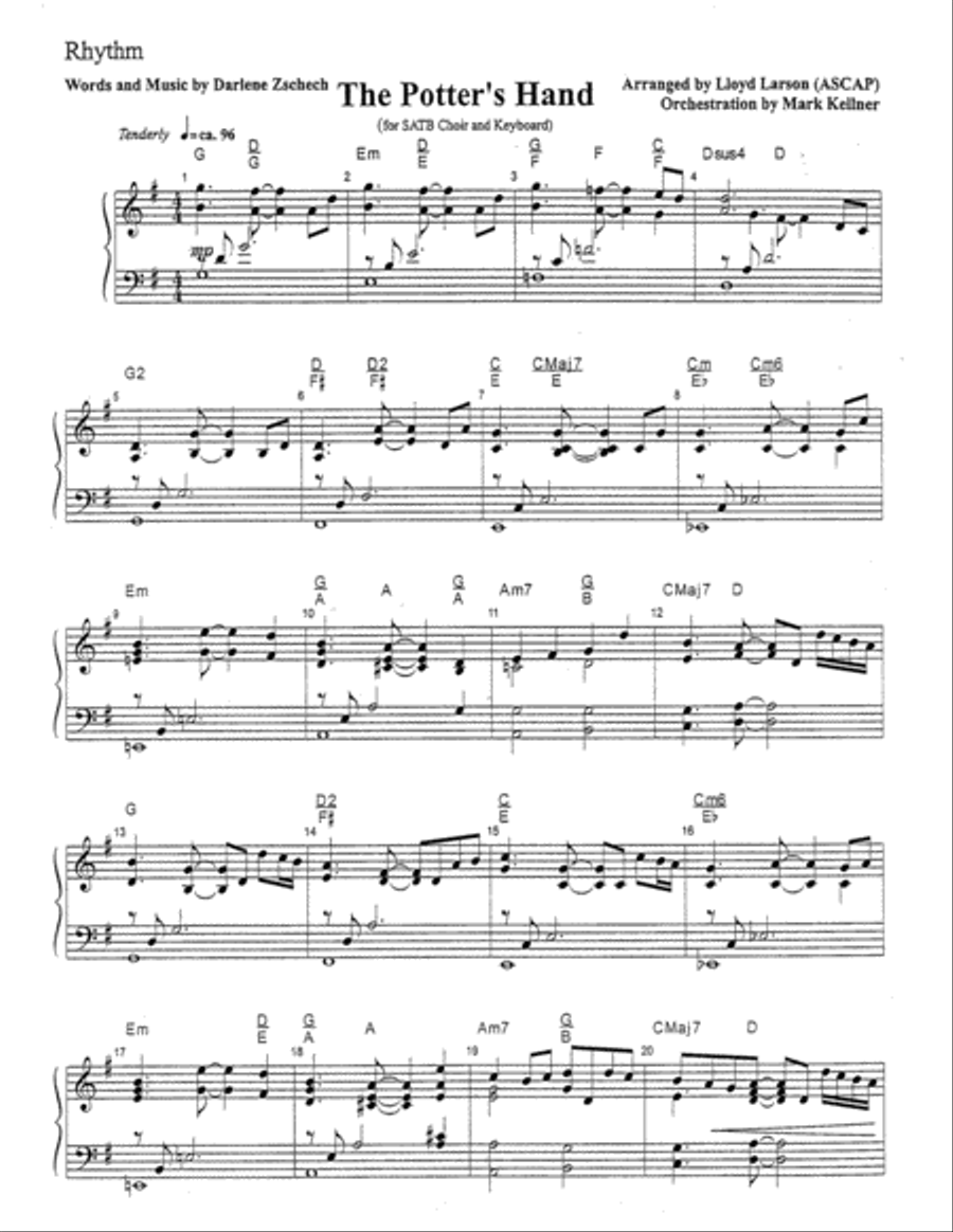 The Potter's Hand Choir scores gallery preview page 17