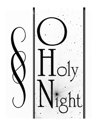 Book cover for O Holy Night, piano solo