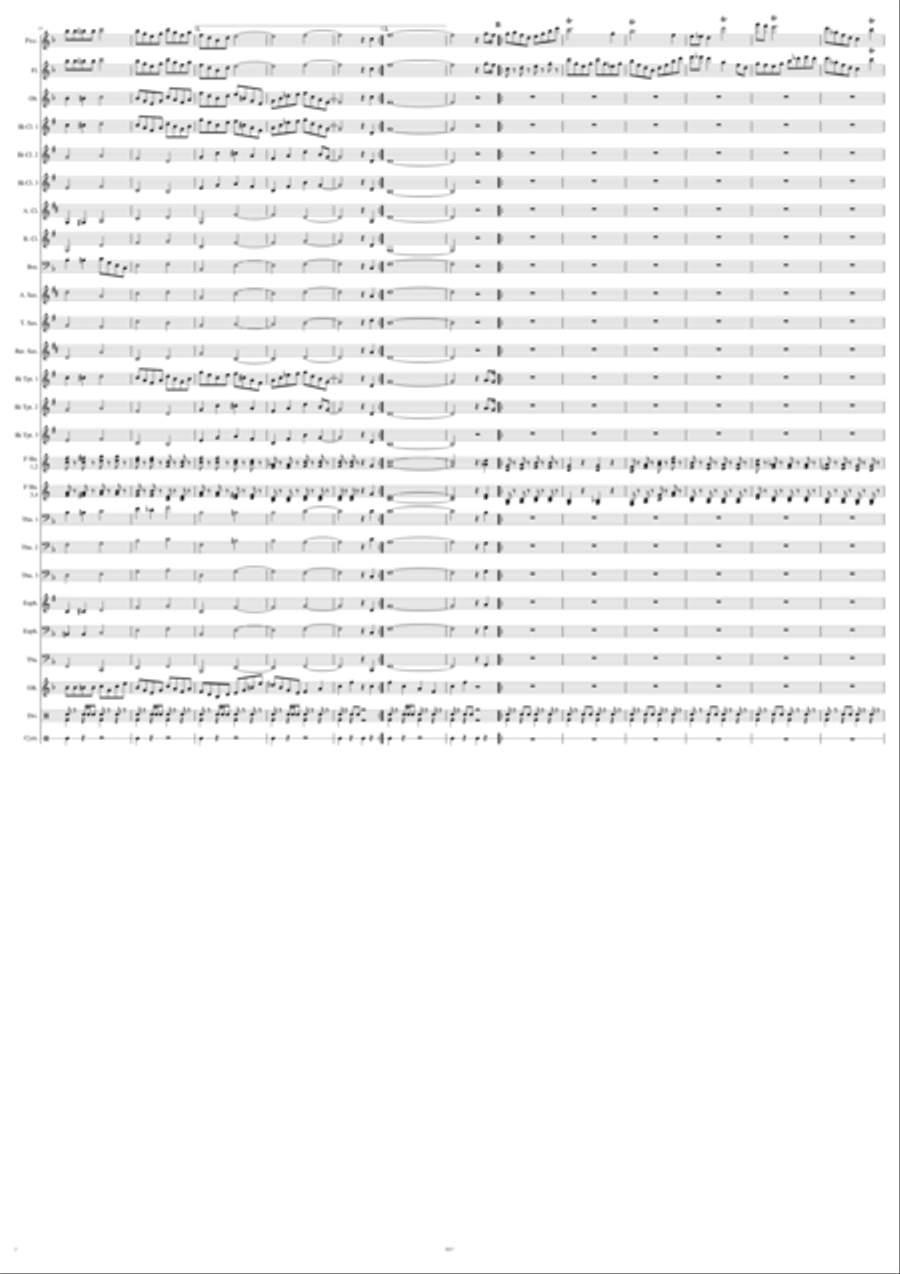 Mount Rushmore (March) Marching Band scores gallery preview page 2