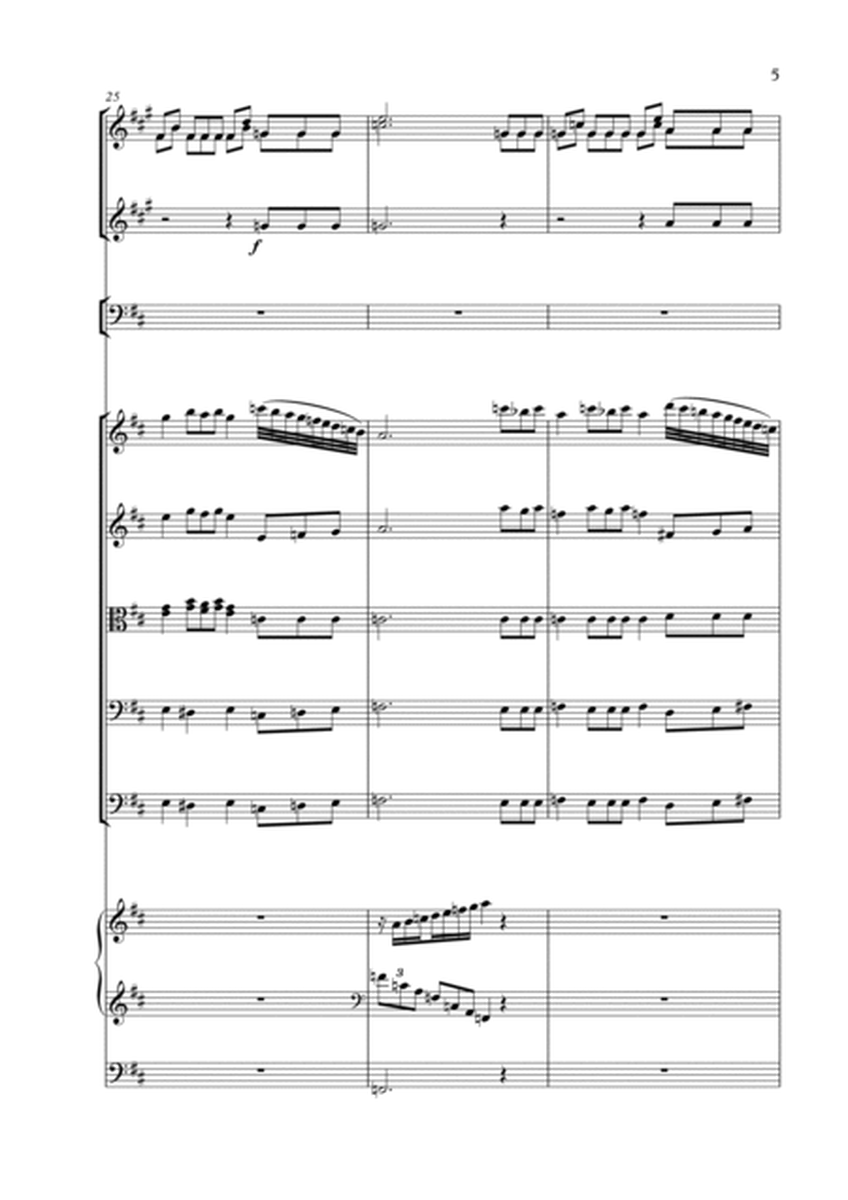 Concerto for Organ No. 2, D-Major - Score Only