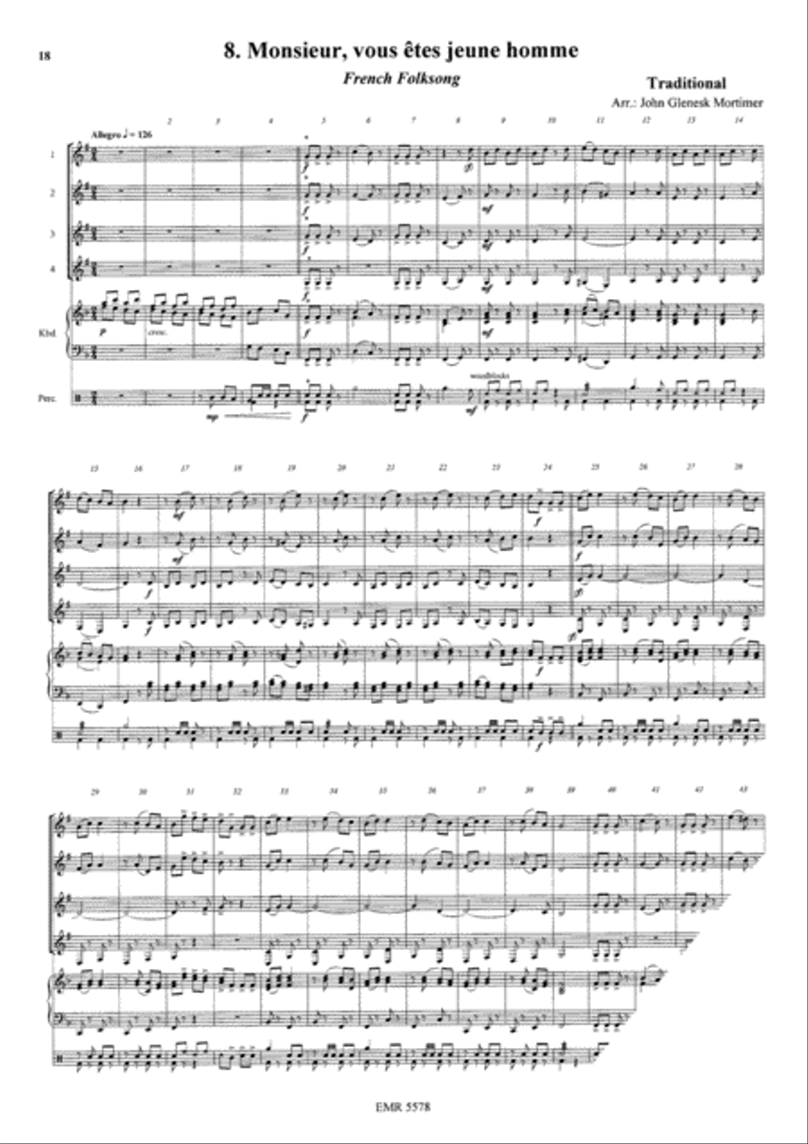 Quartets Volume 2 Quartets Volume 2 Clarinet scores gallery preview page 10