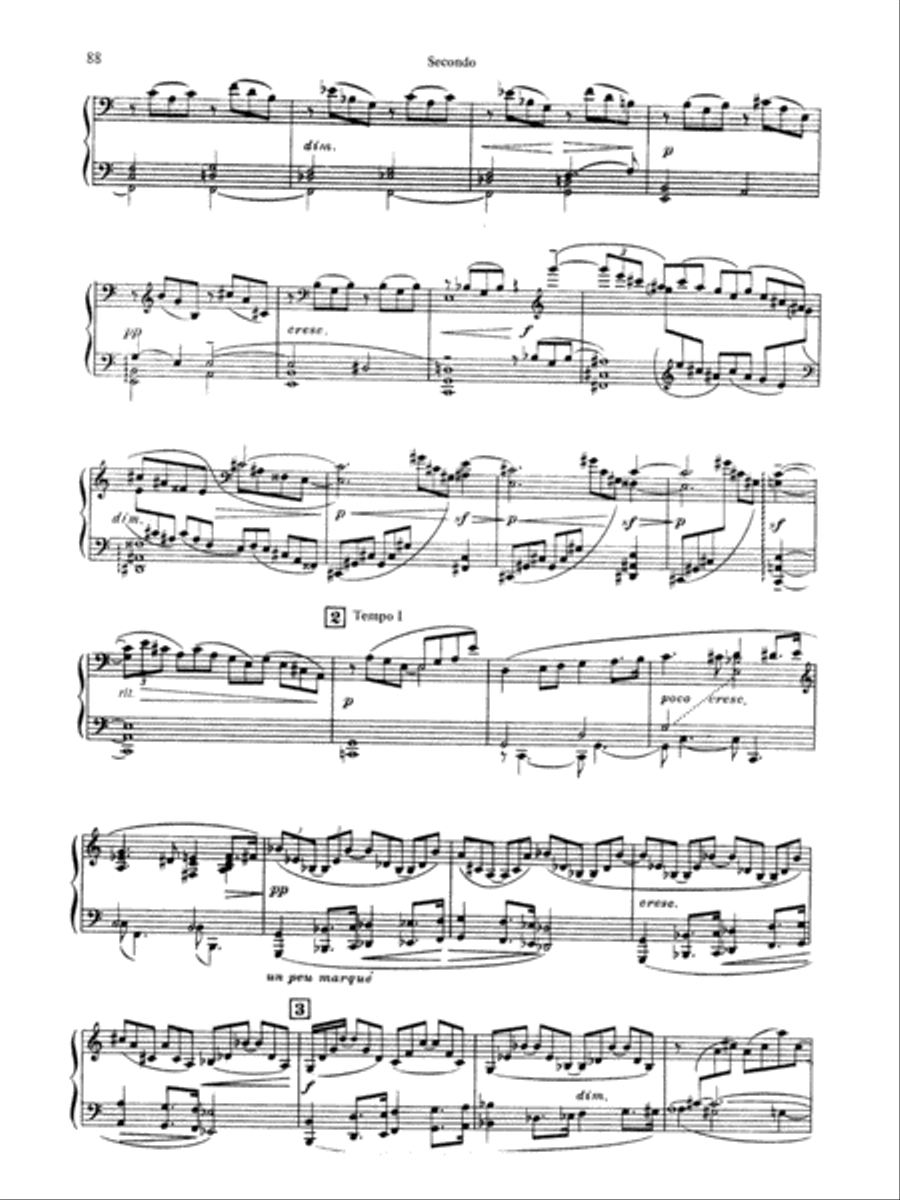 Schmitt: Album of Piano Duets, Volume II Piano Duet scores gallery preview page 3