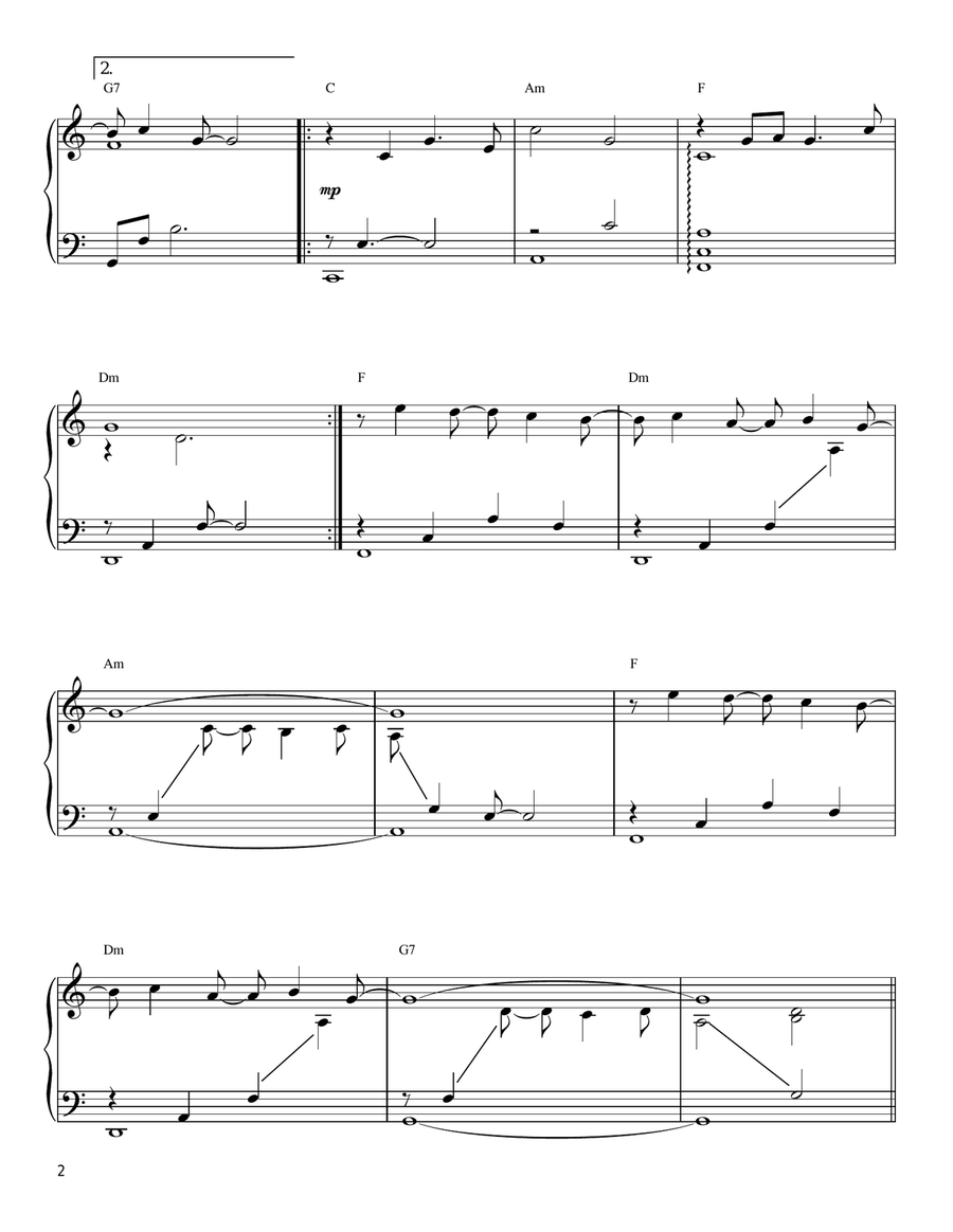 Indecent Proposal (Main Theme) Piano Solo scores gallery preview page 2