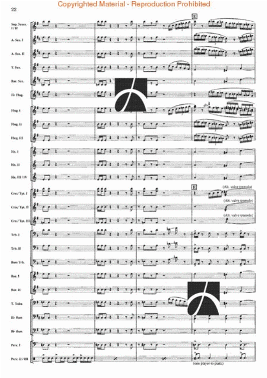 Firestorm Brass Band scores gallery preview page 22