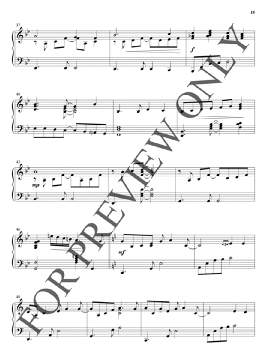 Spirit Lead Me - Piano Folio Piano Solo scores gallery preview page 16
