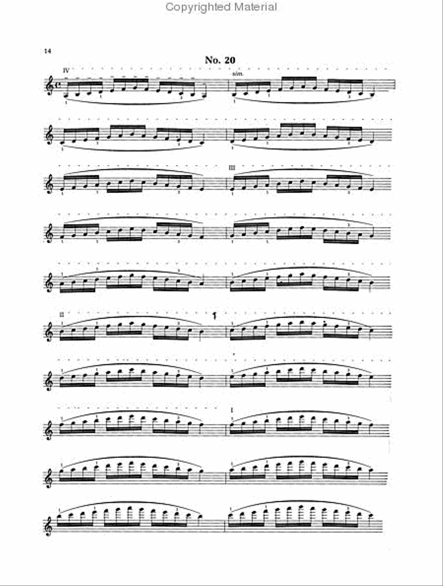 Sevcik Violin Studies – Opus 8 Violin Solo scores gallery preview page 4