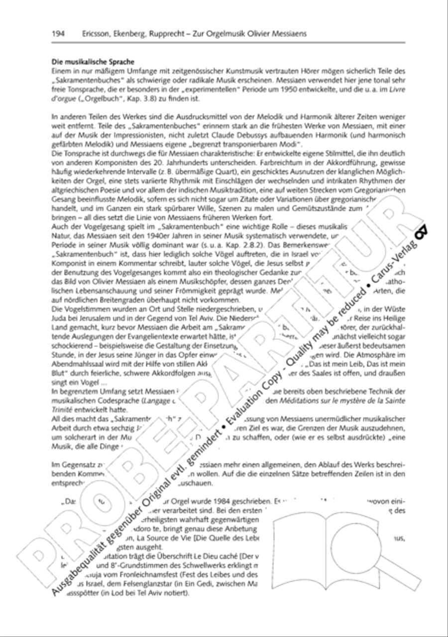 Orgelschule zur historischen Auffuhrungspraxis Organ Solo scores gallery preview page 195