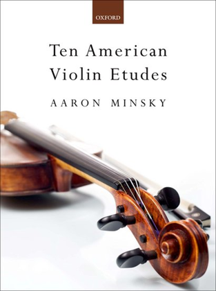 Book cover for Ten American Violin Etudes