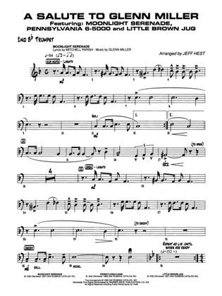 A Salute to Glenn Miller: 2nd B-flat Trumpet