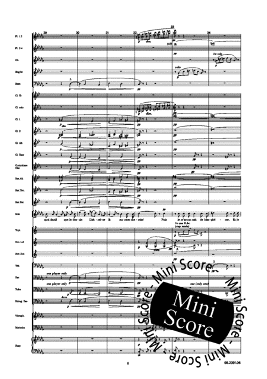 Flowersong From Carmen Men's Choir scores gallery preview page 10