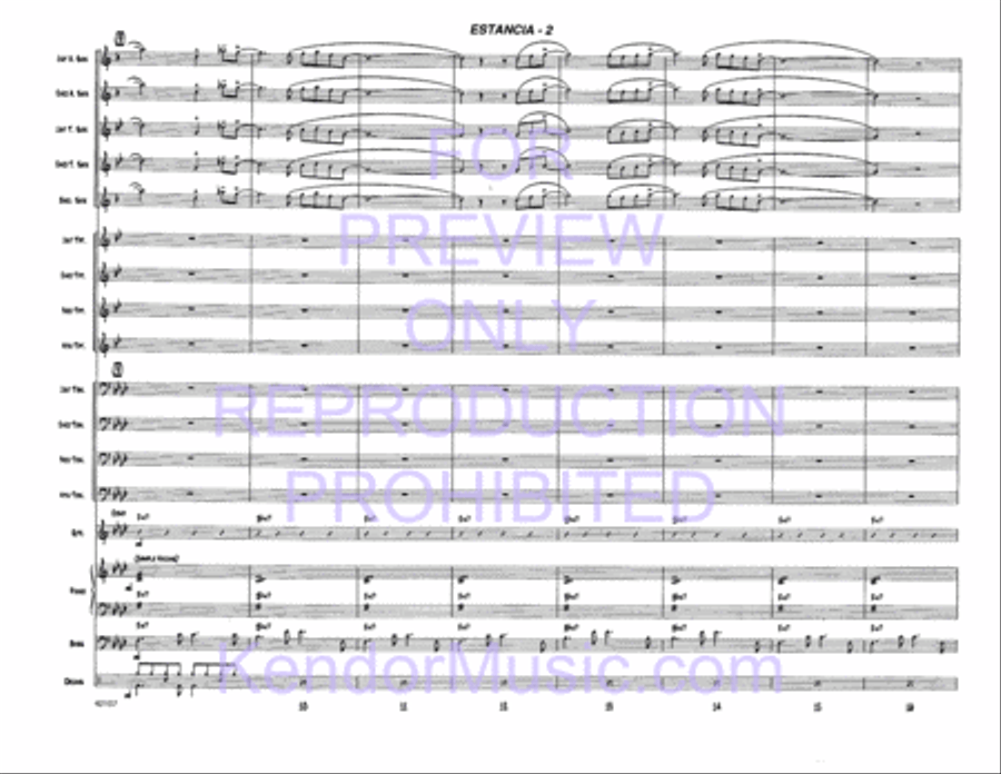 Estancia Estancia Jazz Ensemble scores gallery preview page 4