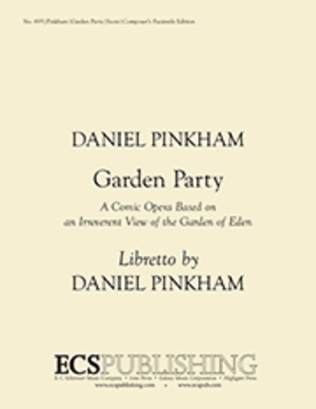 Book cover for Garden Party (Piano/Vocal Score)