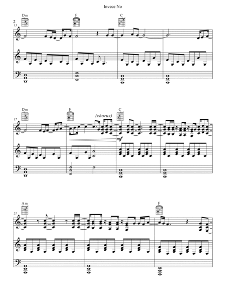 Invece No Voice scores gallery preview page 2