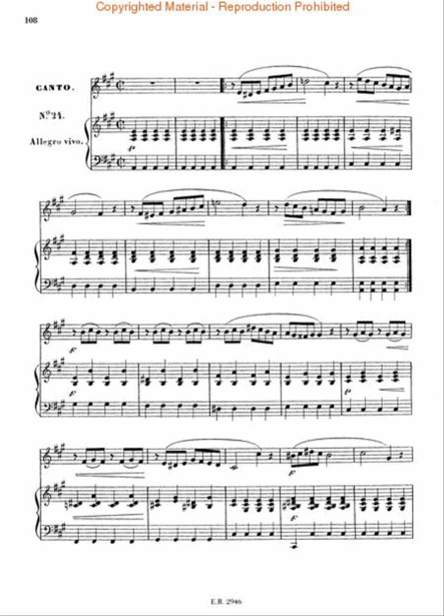 24 Vocalizzi, Op. 81 and 24 Vocalizzi Progressivi, Op. 85 Voice scores gallery preview page 4