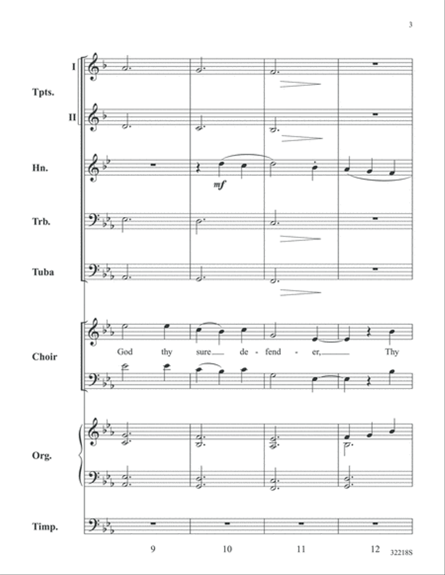 Awake, My Heart Choir scores gallery preview page 4