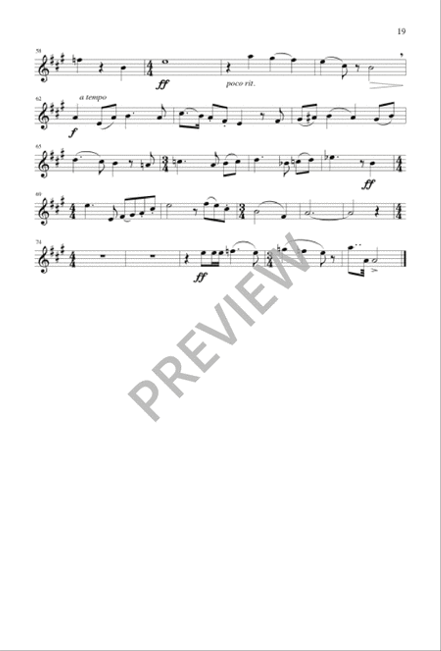 Easter Days 4-Part scores gallery preview page 19