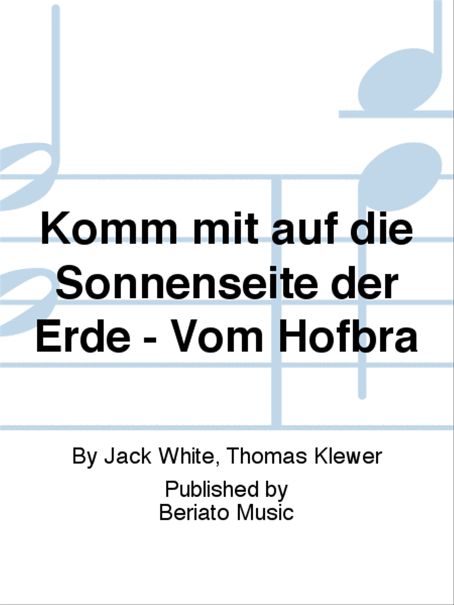 Komm mit auf die Sonnenseite der Erde - Vom Hofbrä School and Community scores gallery preview page 1