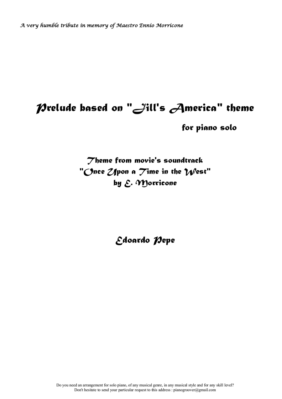 Jill's America Piano Solo scores gallery preview page 1