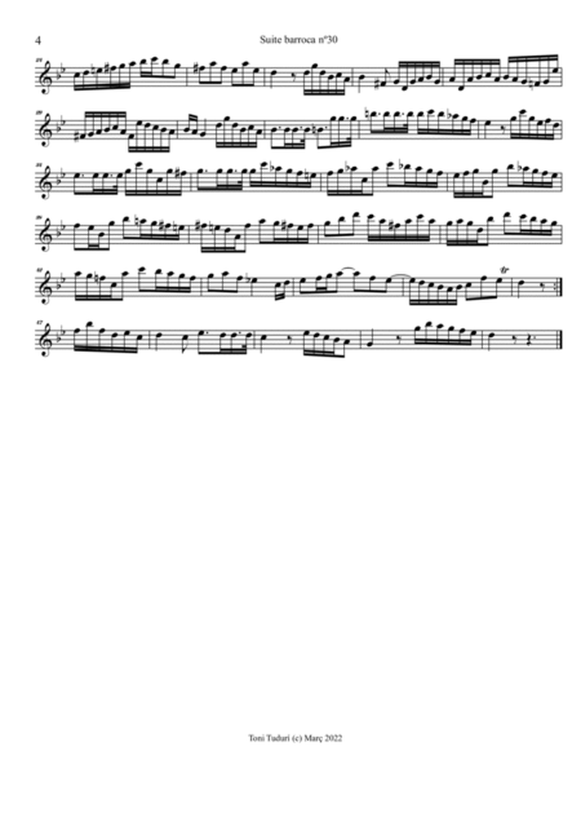 Baroque suite nº30 - G.P.Telemann/Toni Tudurí (string quartet version)