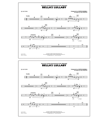 Bella's Lullaby (from "Twilight") - Quad Toms