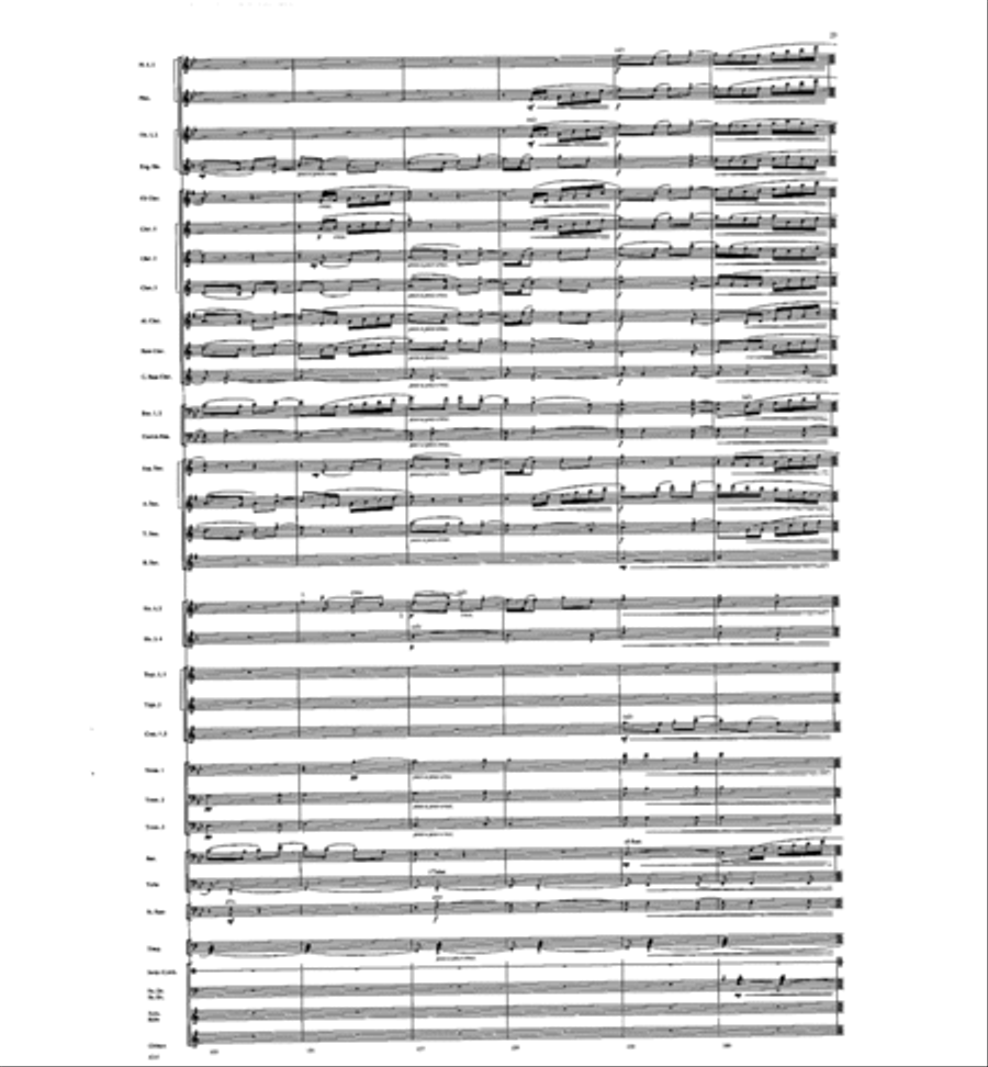 Millennium III Millennium III Concert Band scores gallery preview page 28