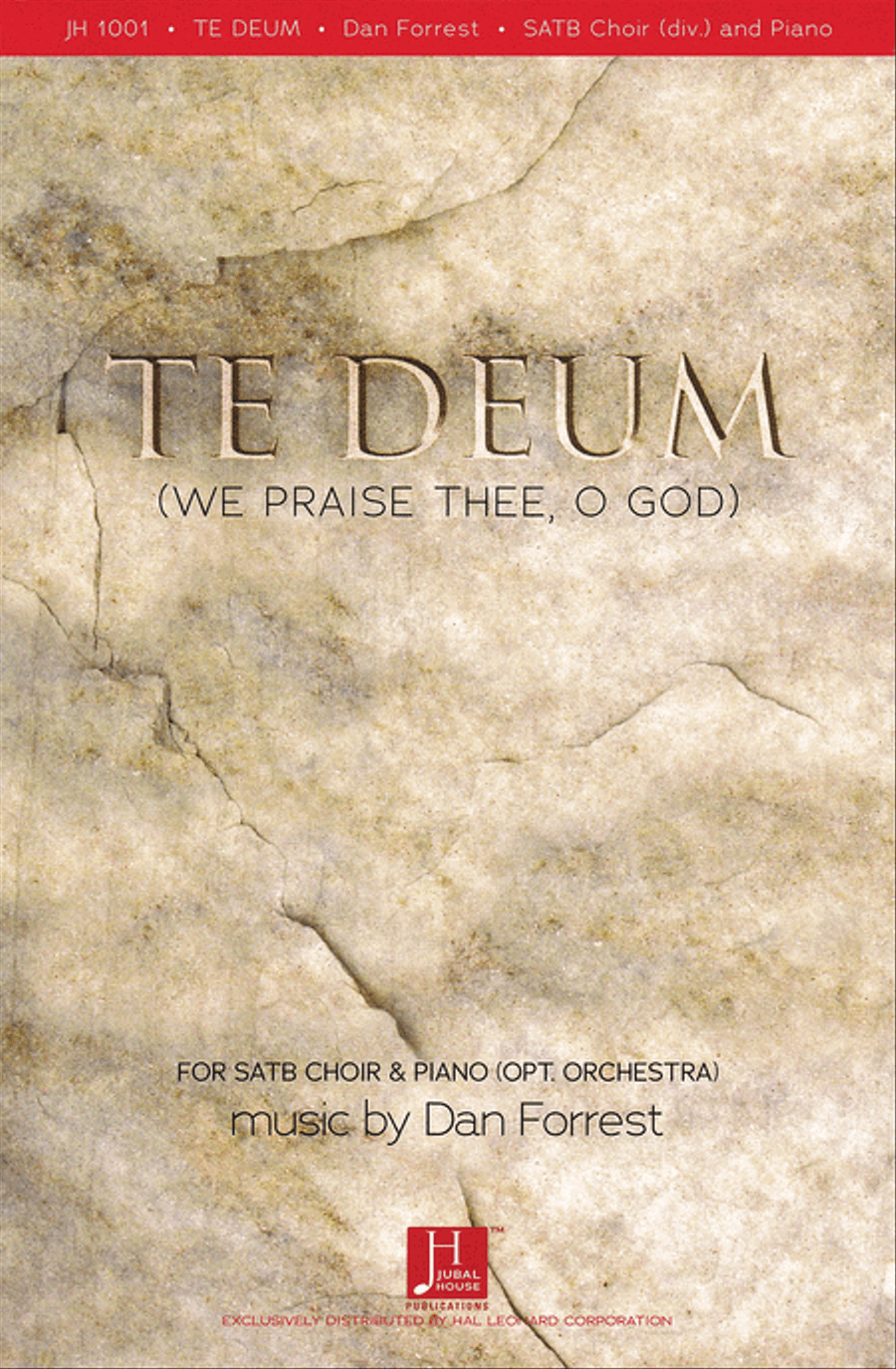 Te Deum 4-Part scores gallery preview page 1