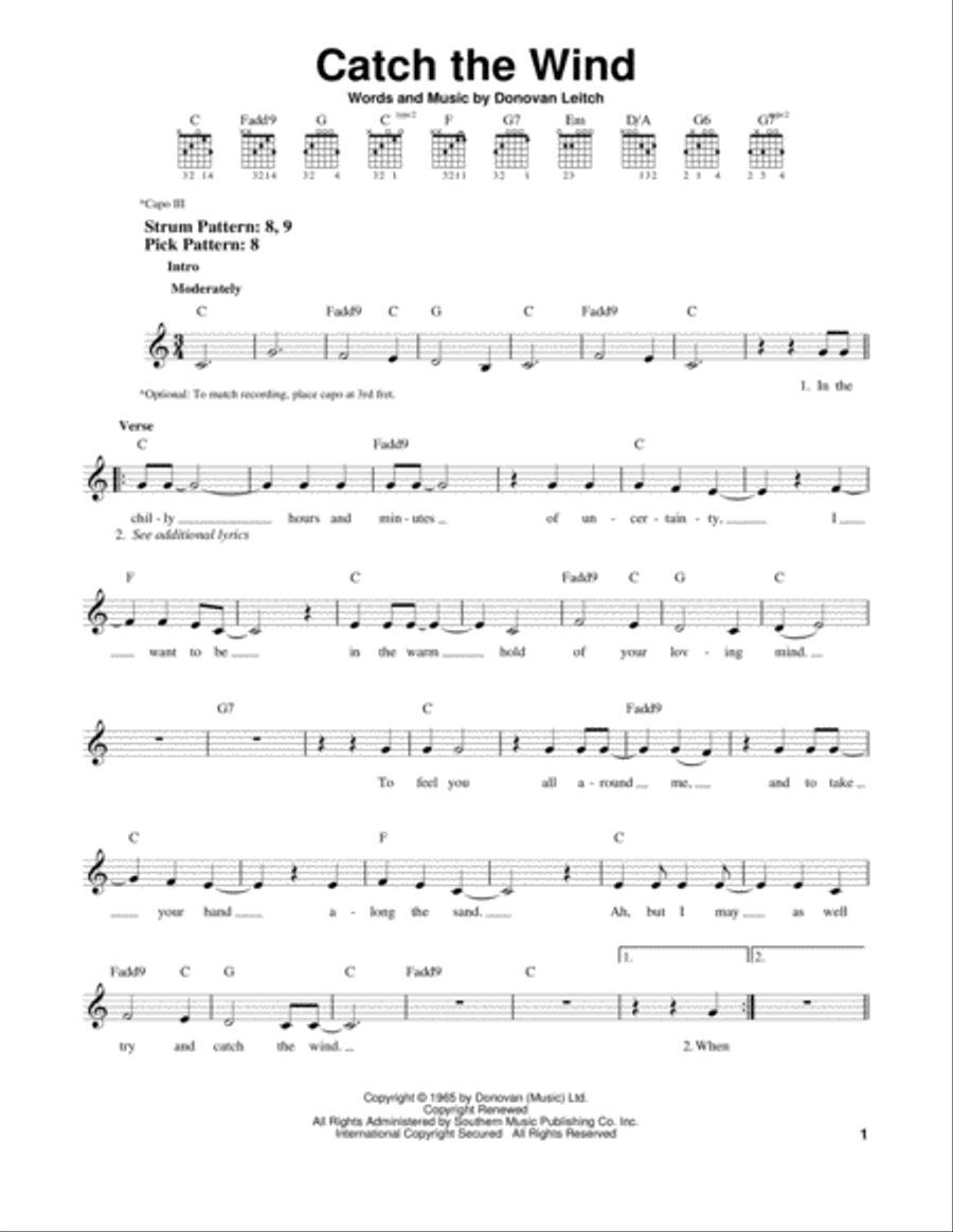 Look To The Children Acoustic Guitar scores gallery preview page 1