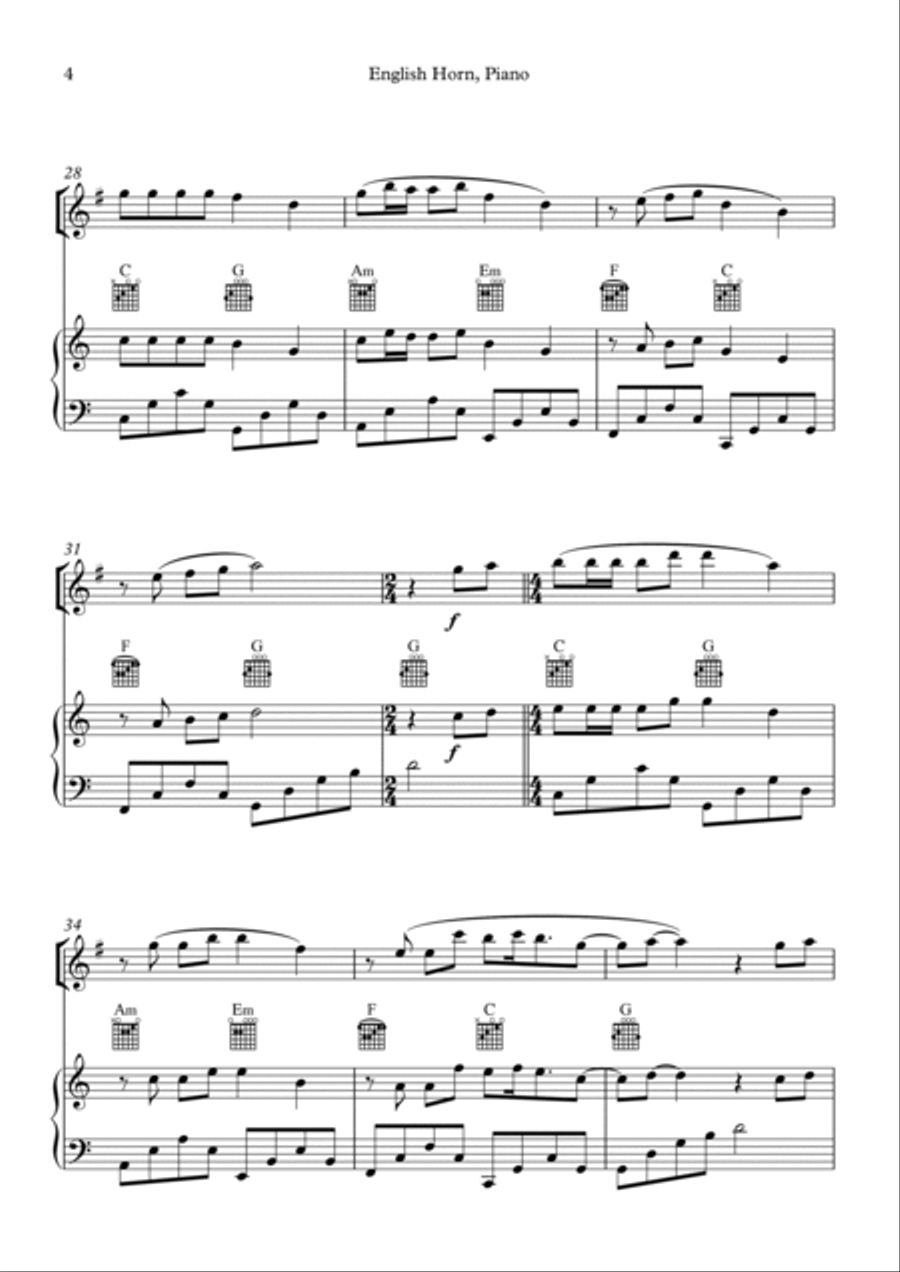 Beautiful In White Beautiful In White Small Ensemble scores gallery preview page 4