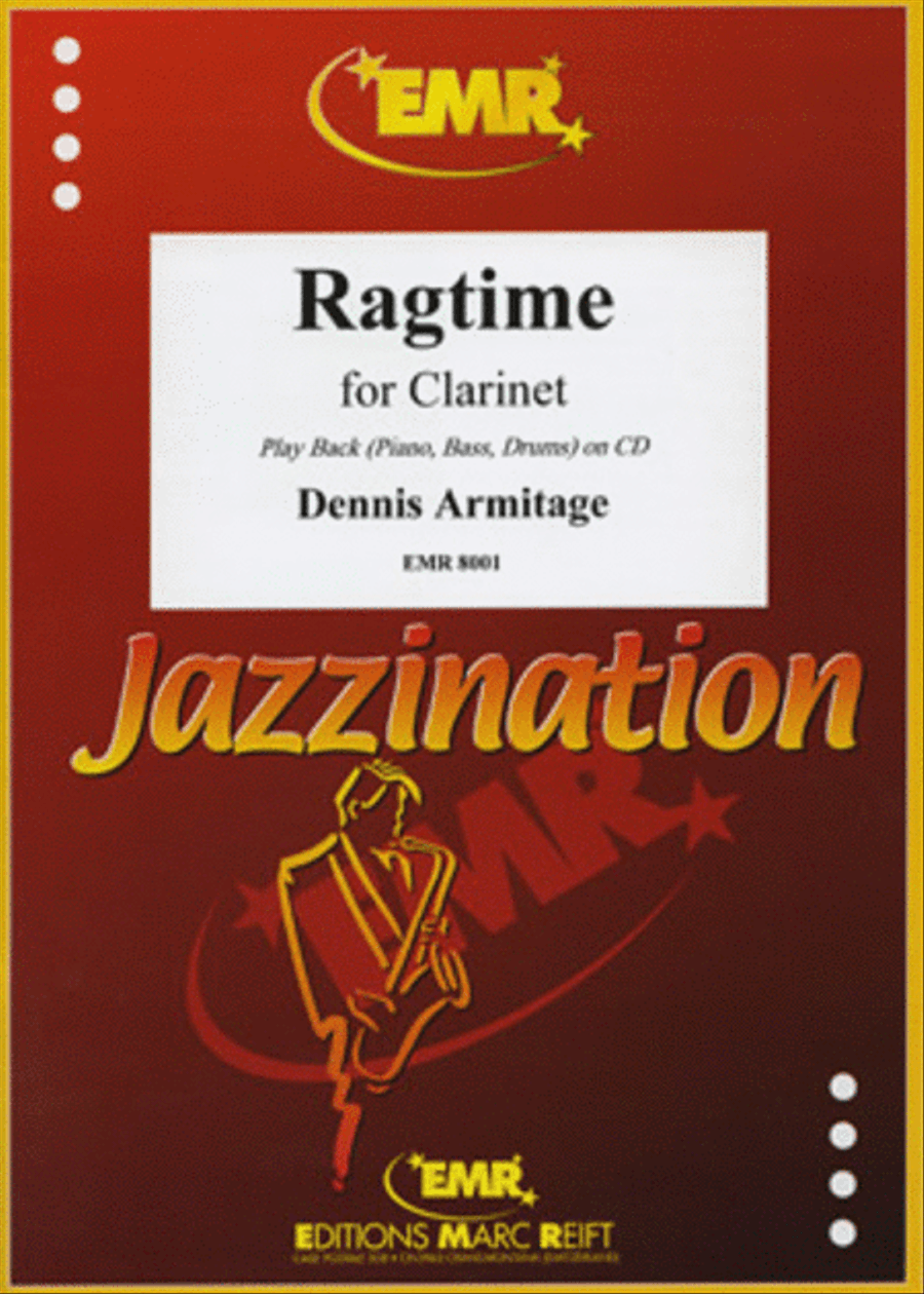 Ragtime Clarinet Solo scores gallery preview page 1