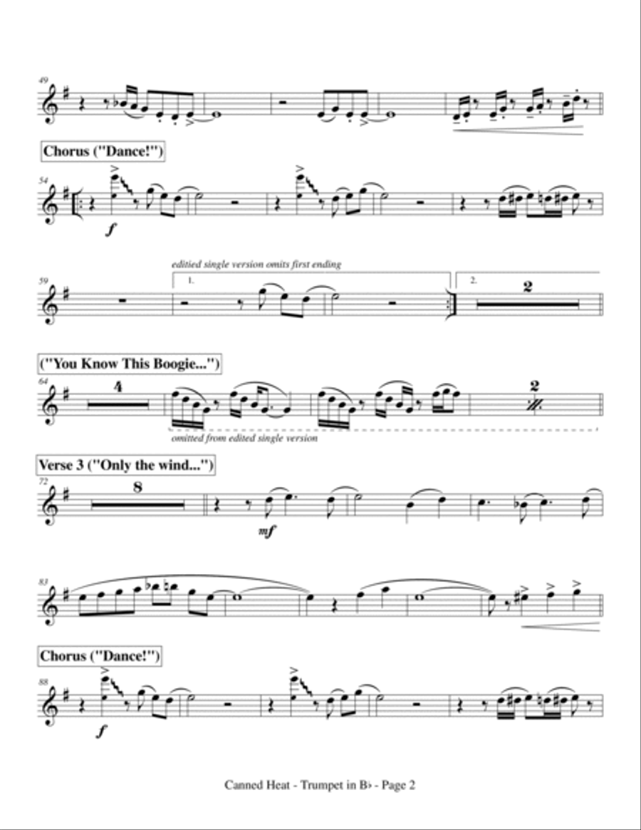 Canned Heat Small Ensemble scores gallery preview page 4