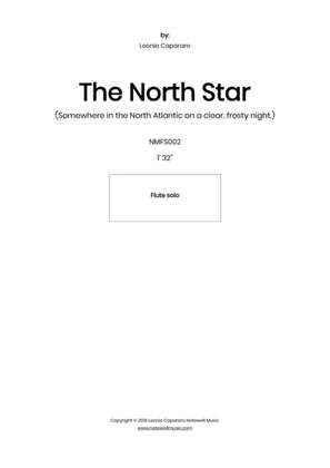 The North Star (Flute solo, piano acc.)