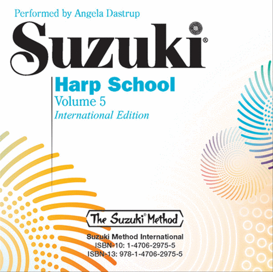 Suzuki Harp School, Volume 5 Harp scores gallery preview page 1