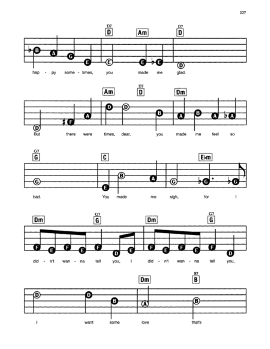 You Made Me Love You (I Didn't Want To Do It) (from Broadway Melody of 1938) Electronic Keyboard scores gallery preview page 2