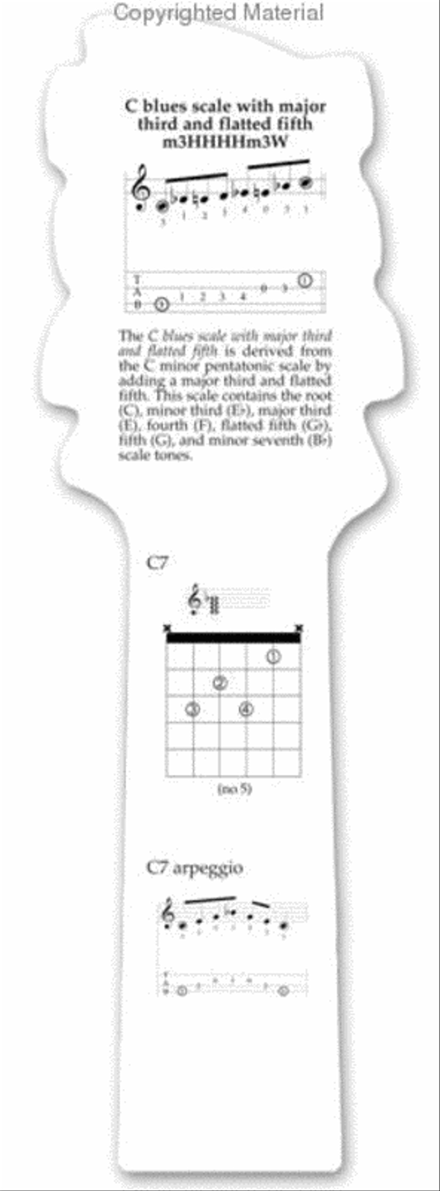The Rock Guitar Scale Deck Electric Guitar scores gallery preview page 2