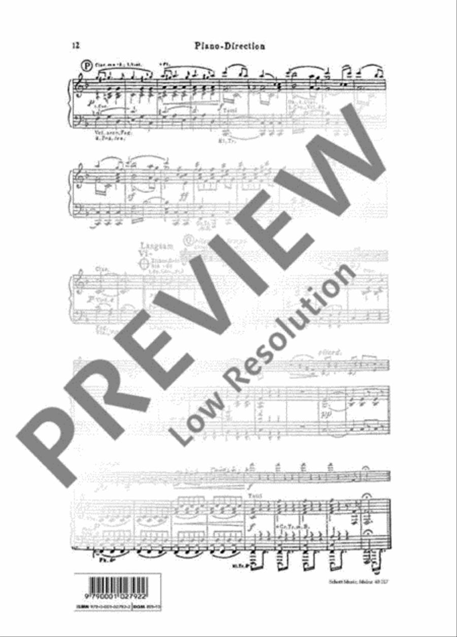 Geschichten aus dem Wienerwald Orchestra scores gallery preview page 13