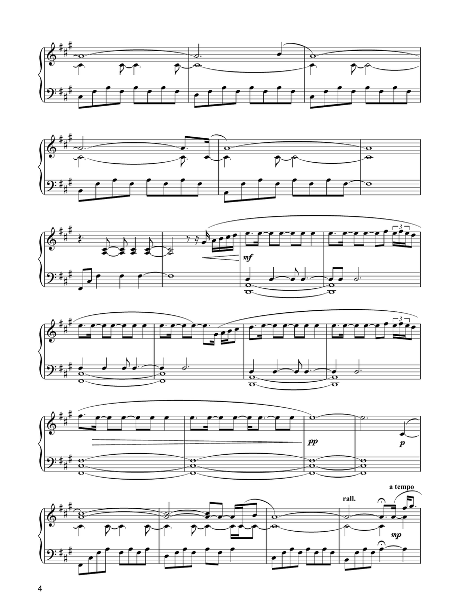 Ritornare Piano Solo scores gallery preview page 4
