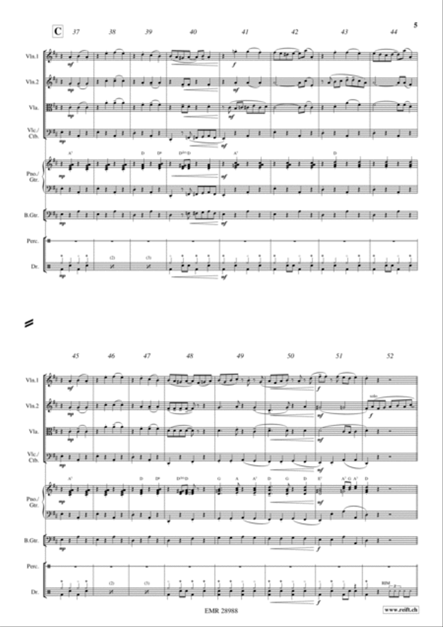 Peacherine Rag Cello scores gallery preview page 4