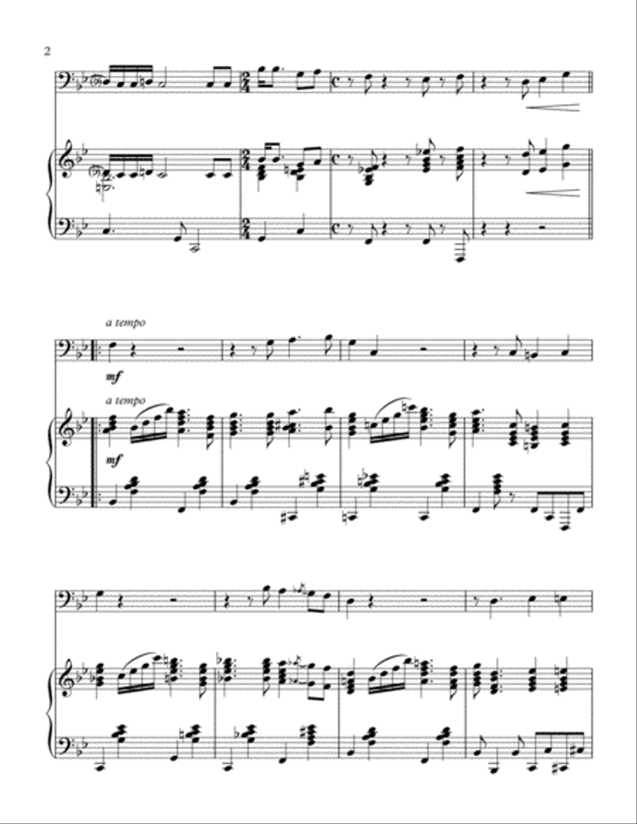 I Left My Heart In San Francisco Piano scores gallery preview page 3