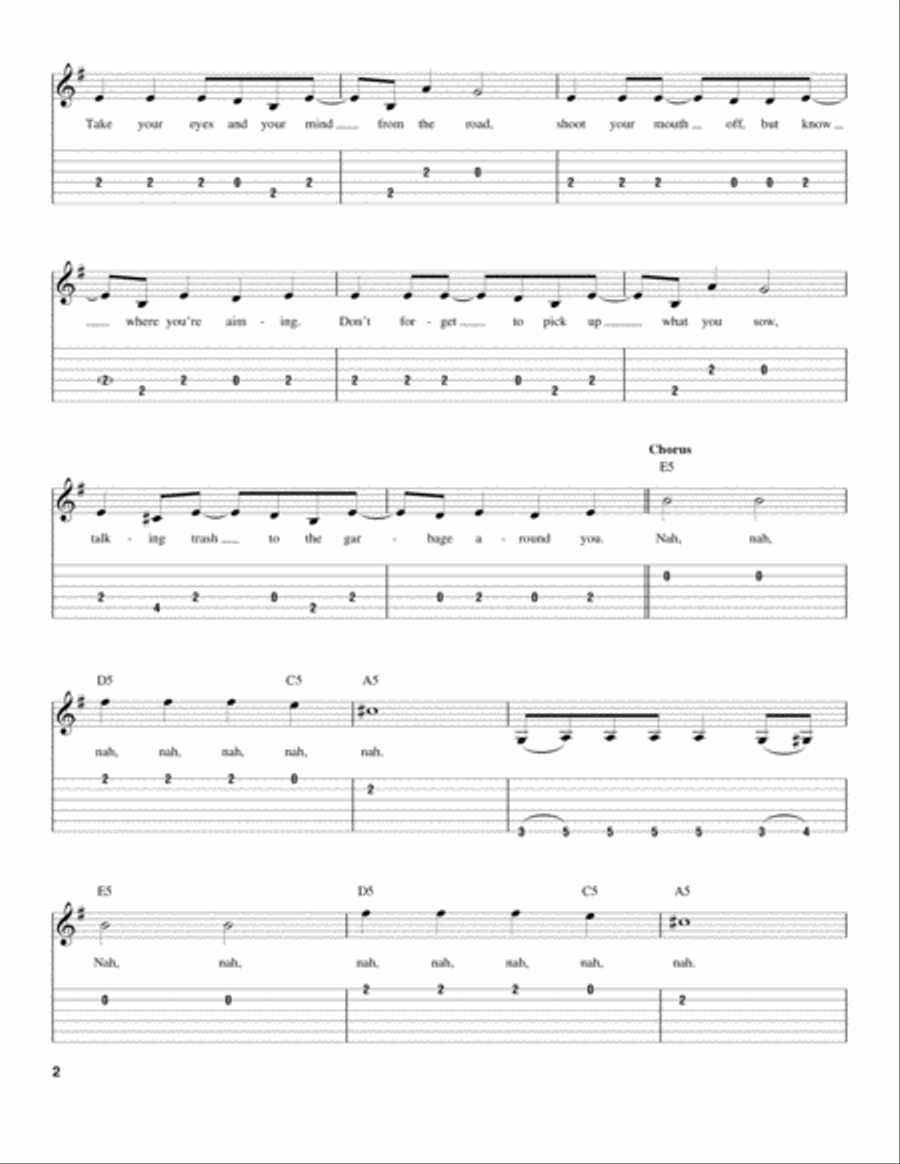 E-Pro Acoustic Guitar scores gallery preview page 2