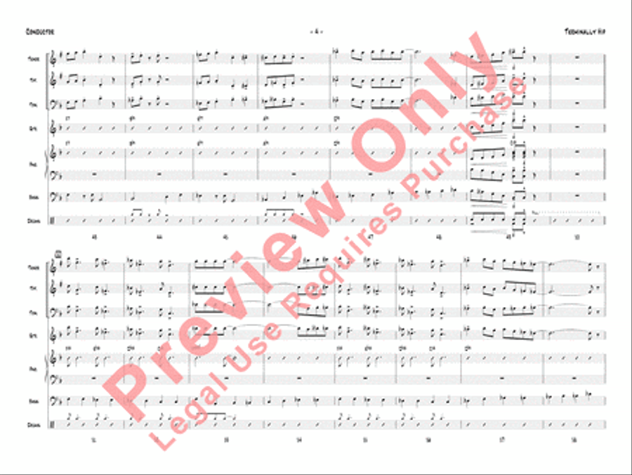 Terminally Hip Jazz Ensemble scores gallery preview page 7