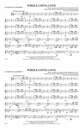 Whole Lotta Love: E-flat Baritone Saxophone