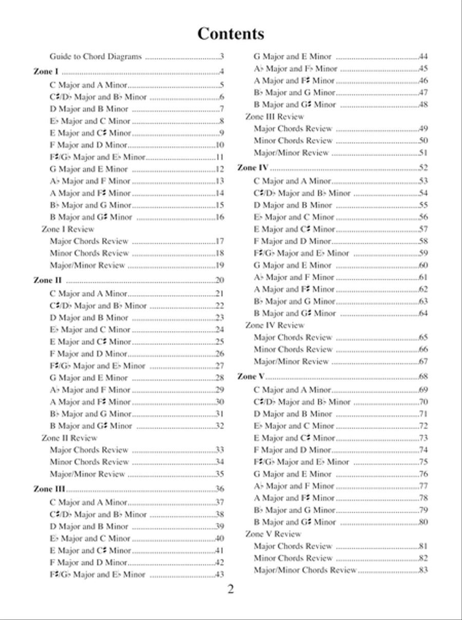 Modern Guitar Method, Chords In Position Guitar scores gallery preview page 8