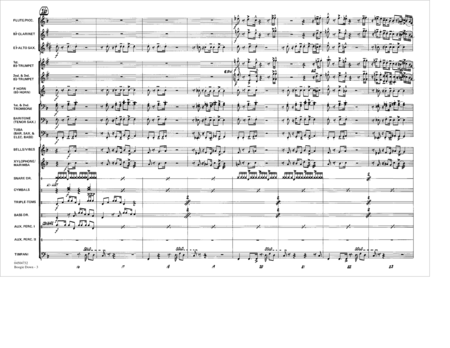 Boogie Down - Conductor Score (Full Score)
