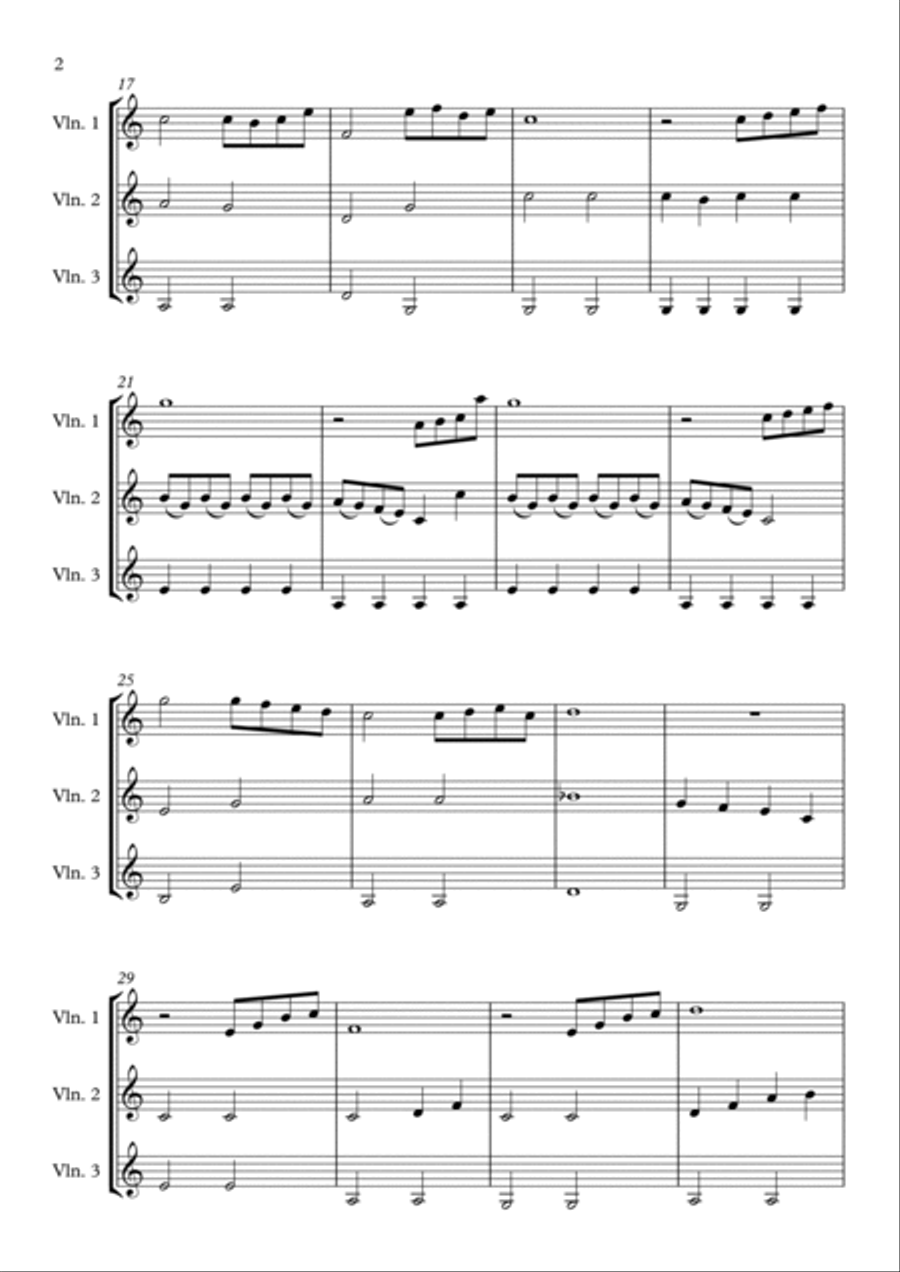 Beauty And The Beast Violin Solo scores gallery preview page 2