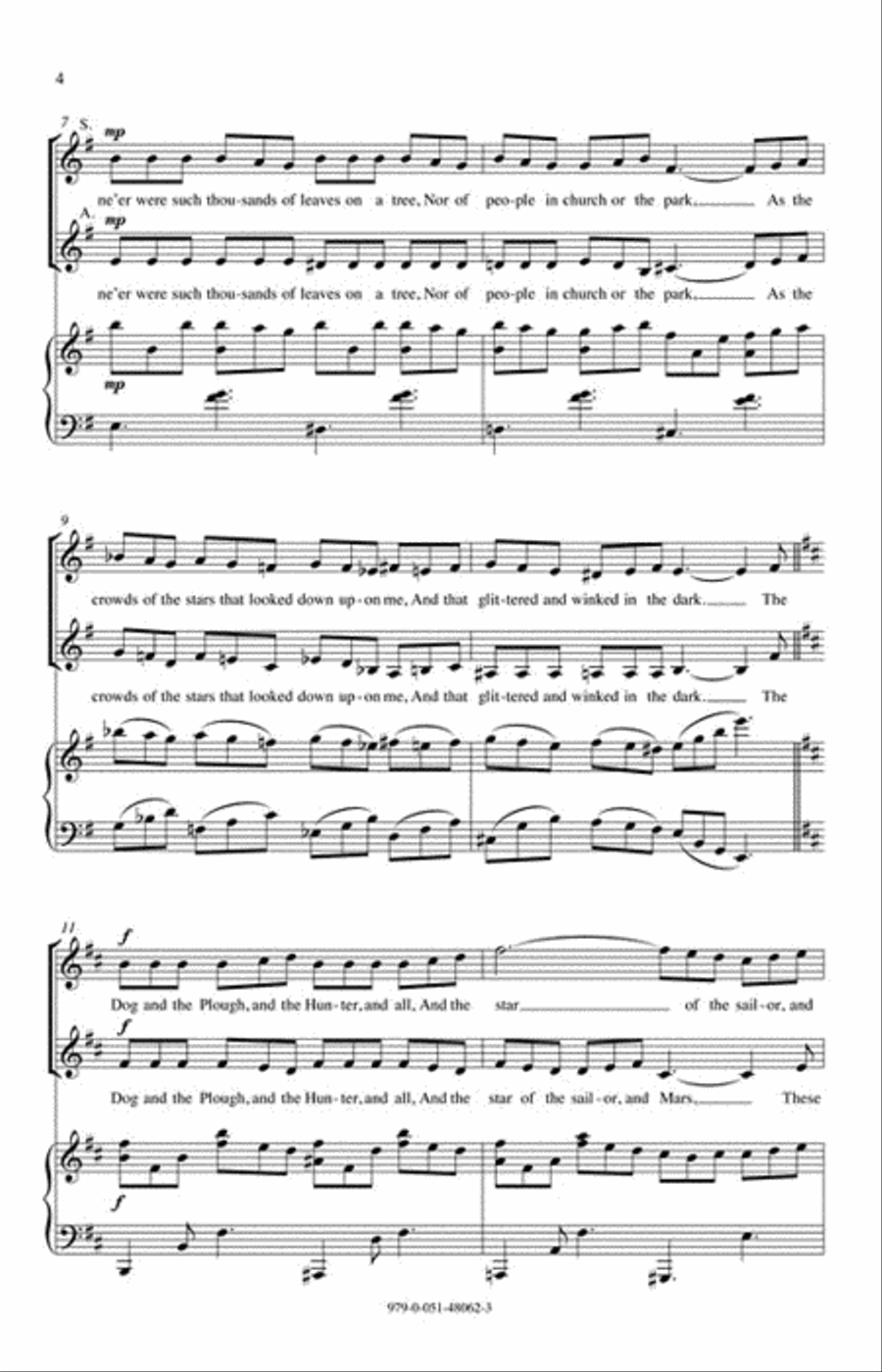 A Child's Garden of Verses SSA scores gallery preview page 3