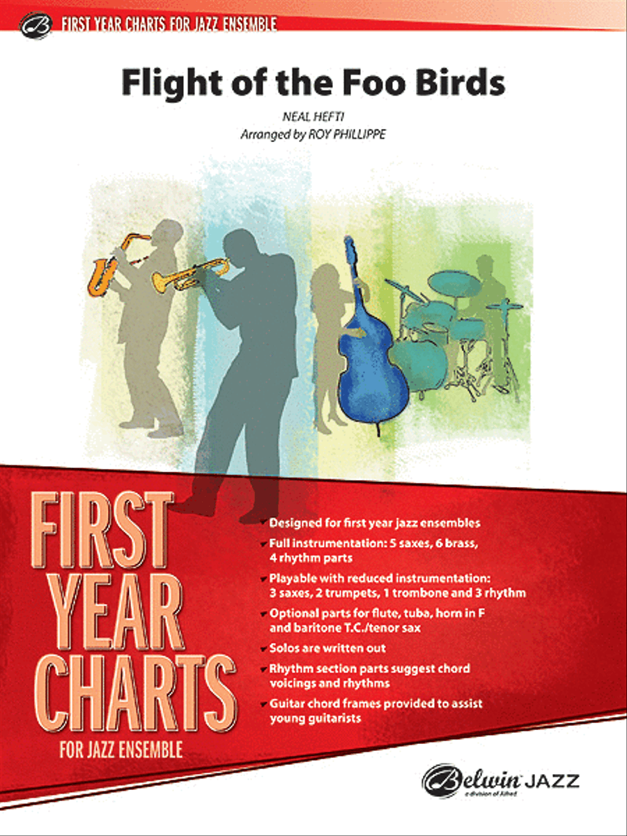 Flight of the Foo Birds Jazz Ensemble scores gallery preview page 1
