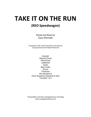 Book cover for Take It On The Run