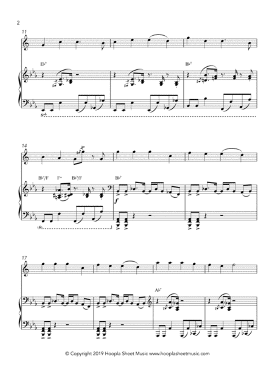Hark! The Funky Angels Sing (Hark! The Herald Angels Sing) Hark! The Funky Angels Sing (Hark! The Herald Angels Sing) Alto Saxophone scores gallery preview page 2