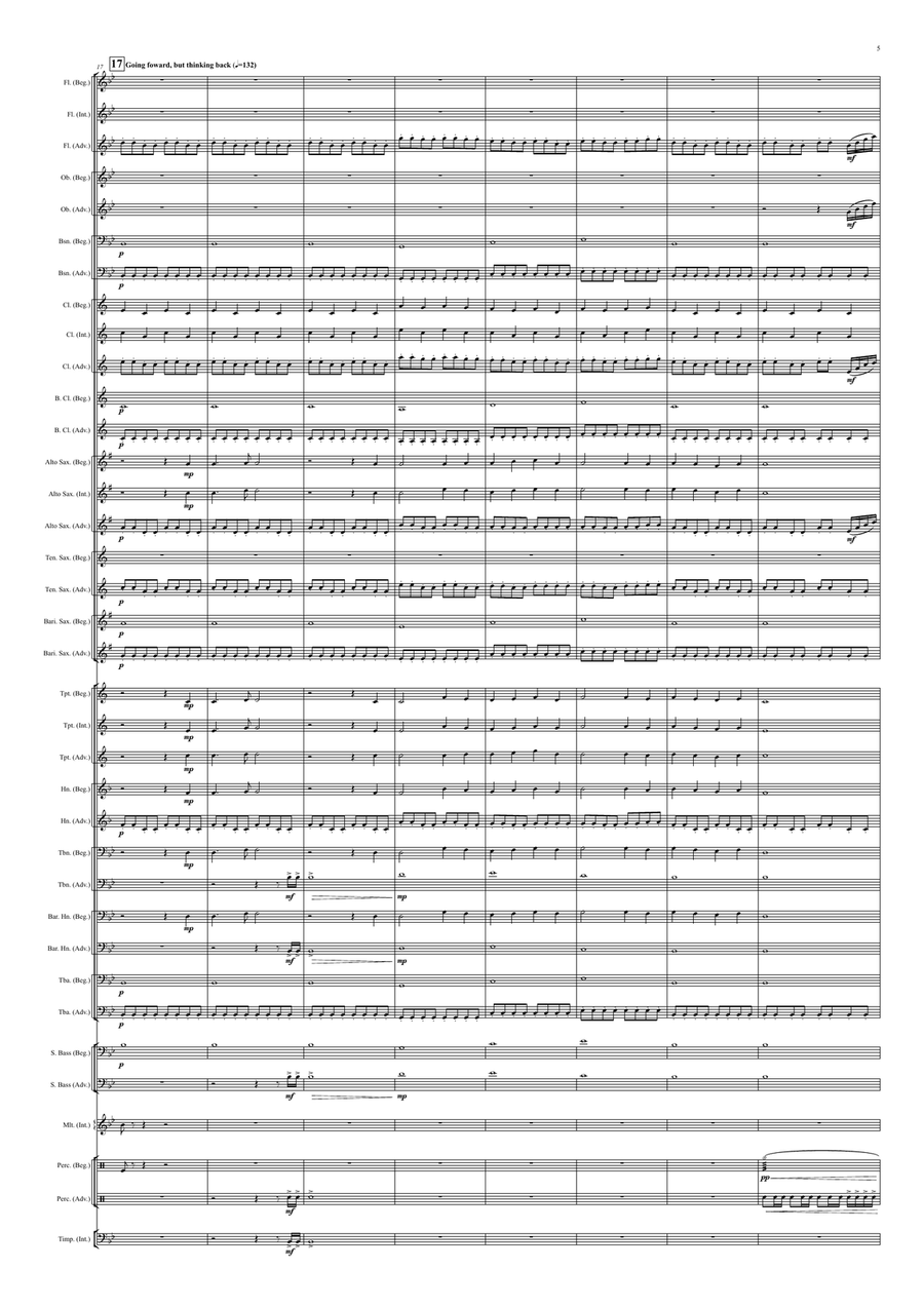 Jolt - (Multi-level!) Concert Band scores gallery preview page 5