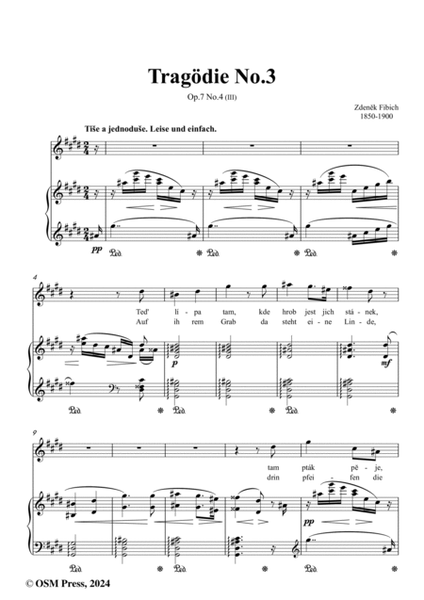 Fibich-Tragödie No.3,in E Major
